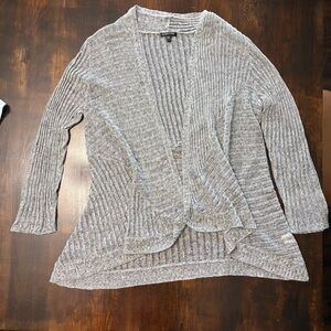 Eileen Fisher open knit cardigan (Italian yarn 100% linen)